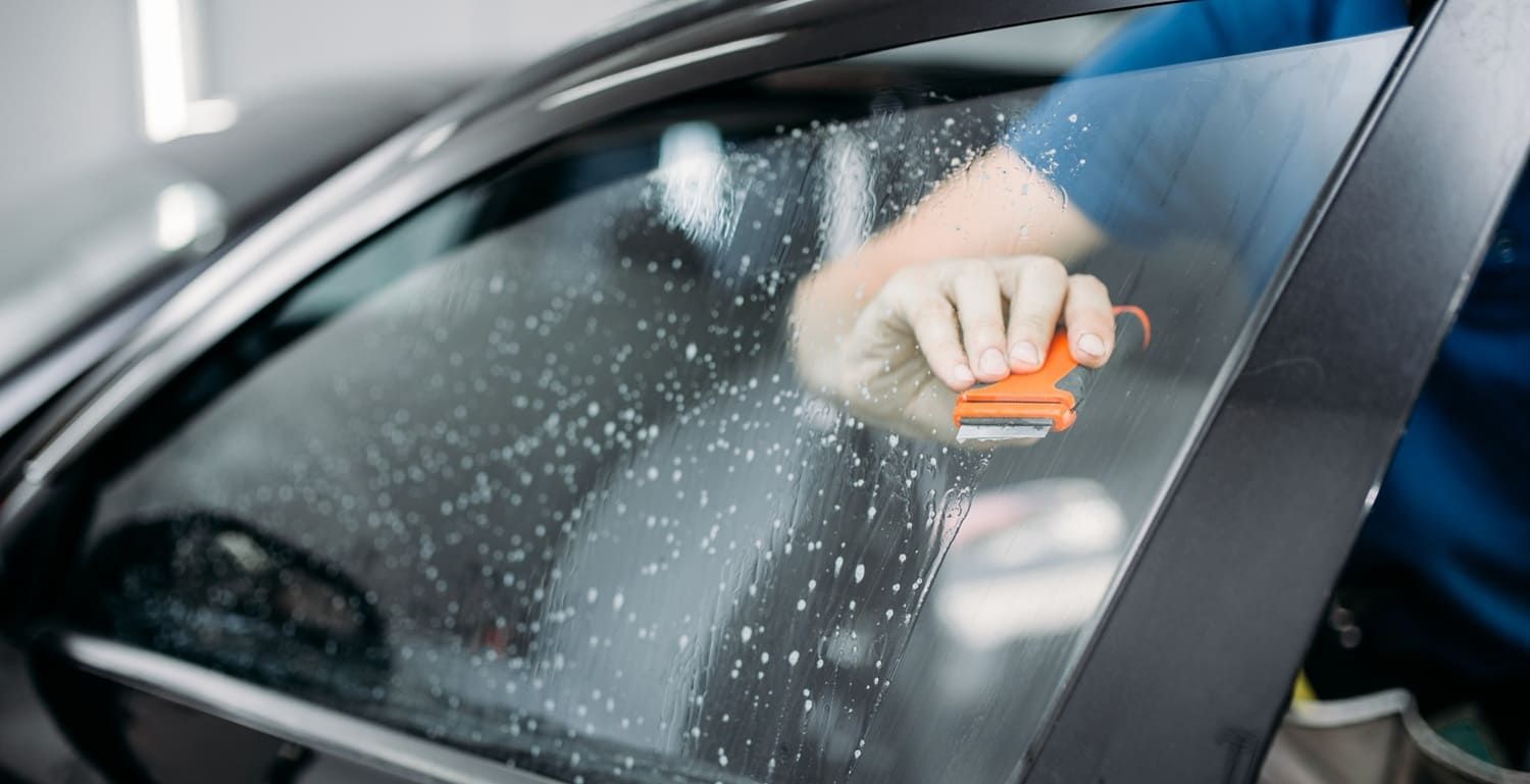 car window tint care