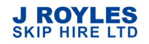 J Royles Skip hire ltd Logo