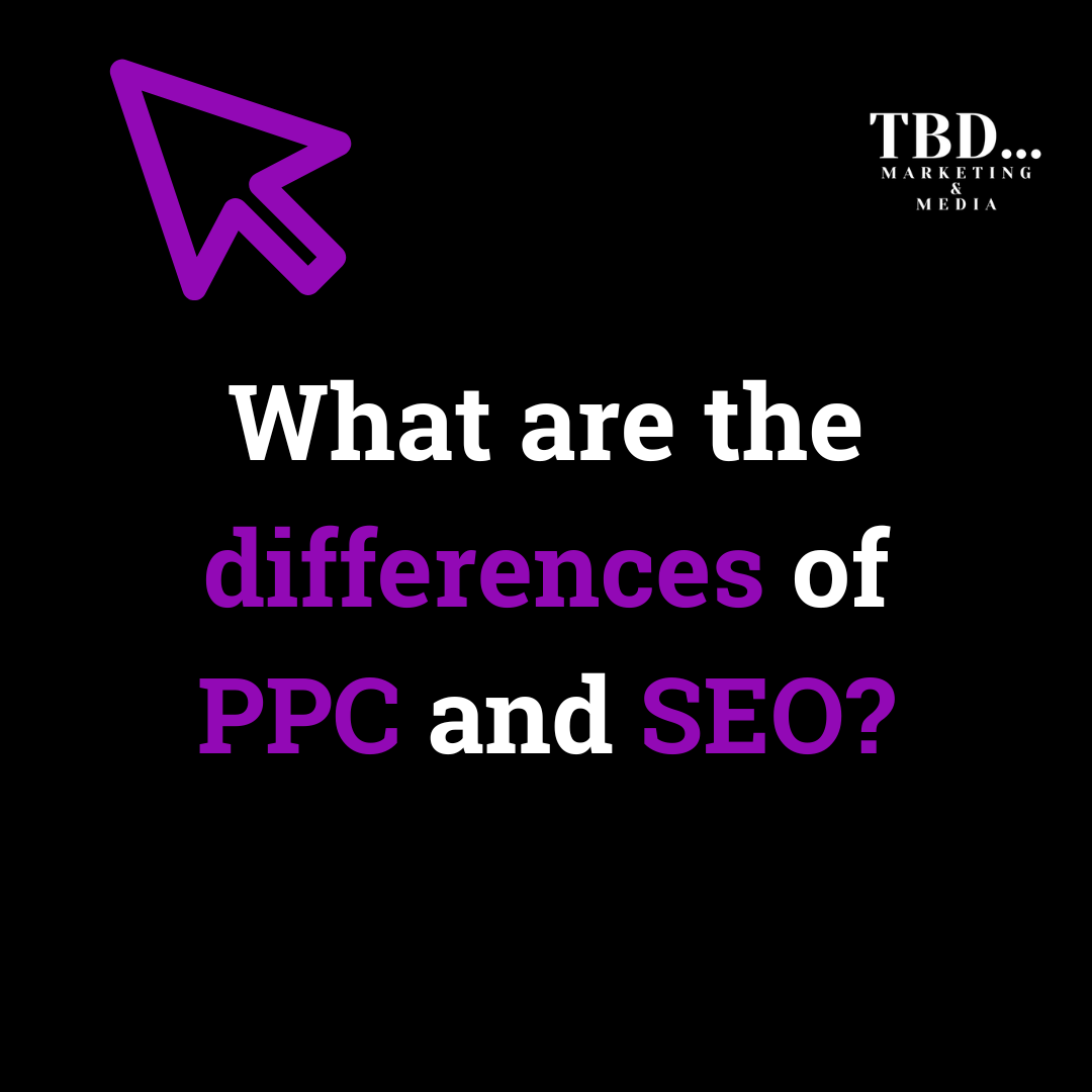What are the differences of PPC and SEO