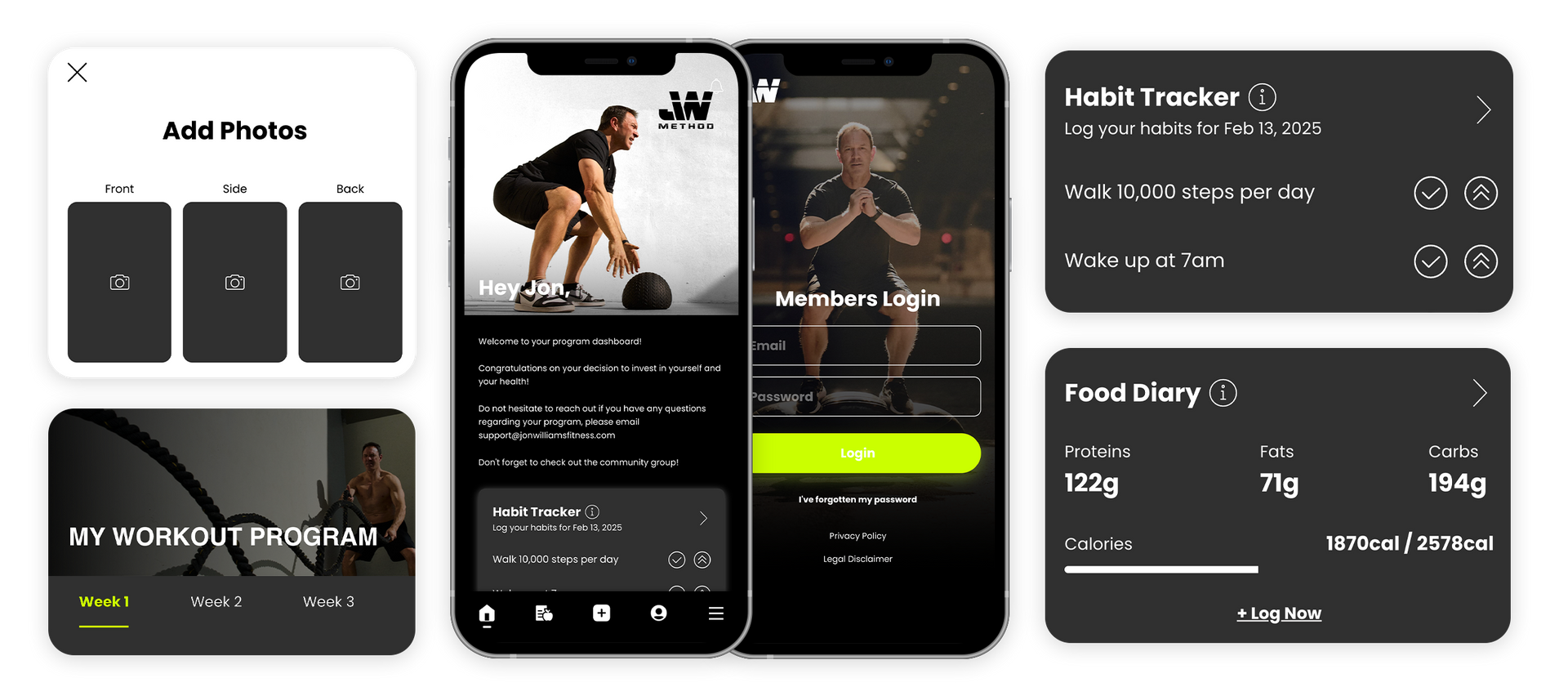 A man is doing exercises with a kettlebell on a cell phone.