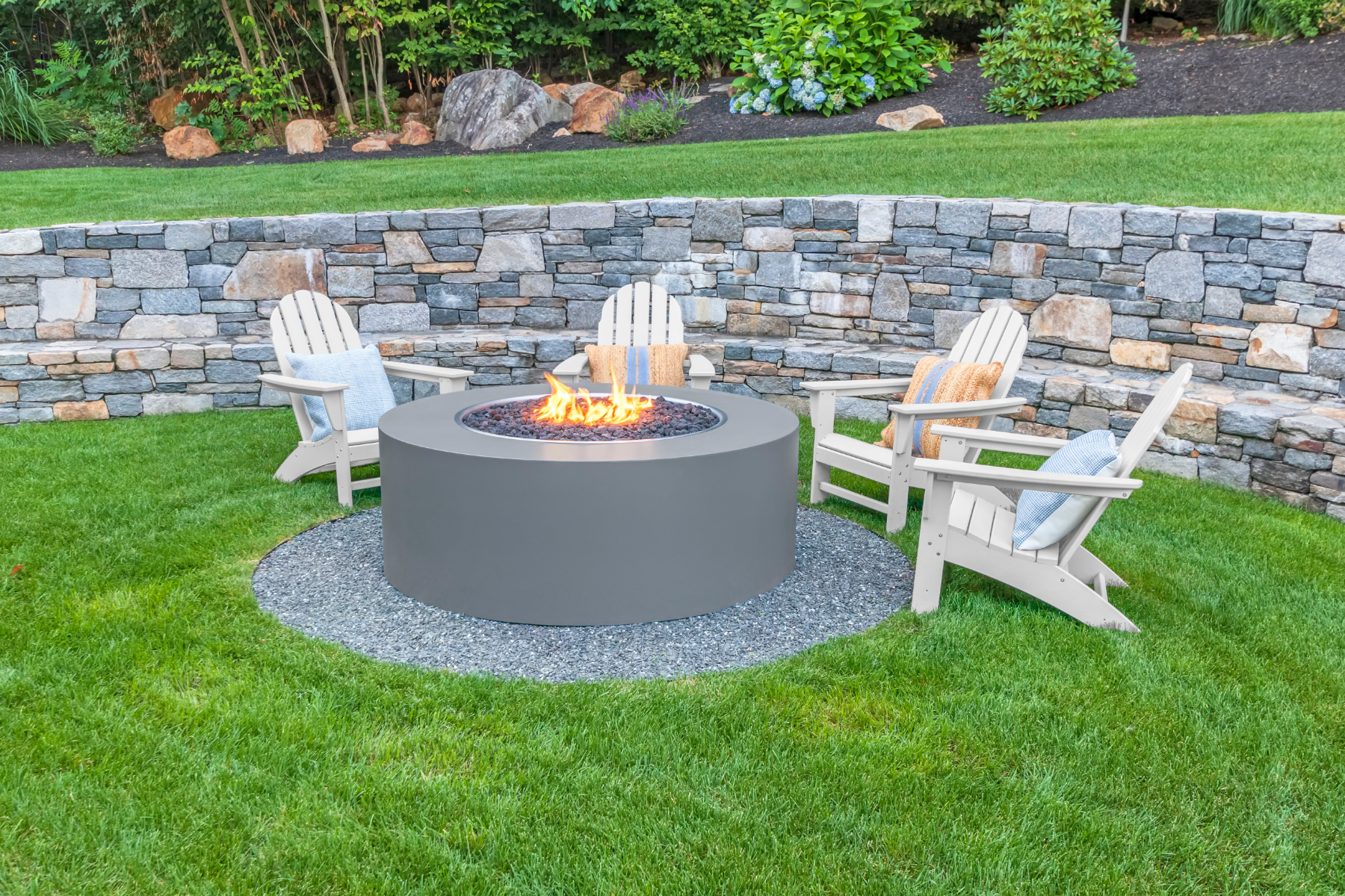 Rock solid landscaping incorporated | Fire Pits