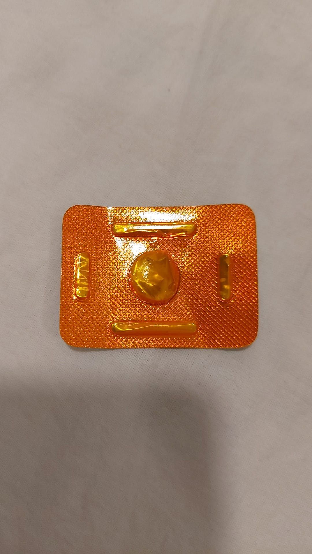 front side of mifepristone in orange colour