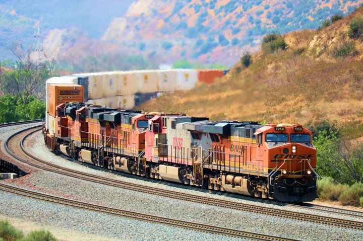 Freight Train in Cajun, Junction