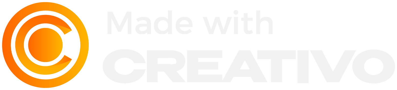 Made with Creativo Made with Creativo