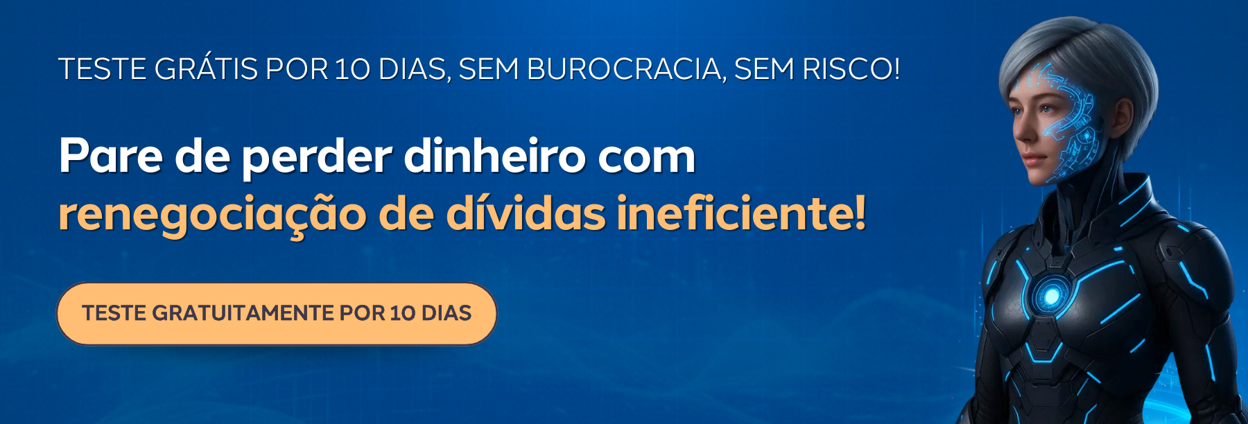 Agente de IA renegociação de dívidas O2OBOTS