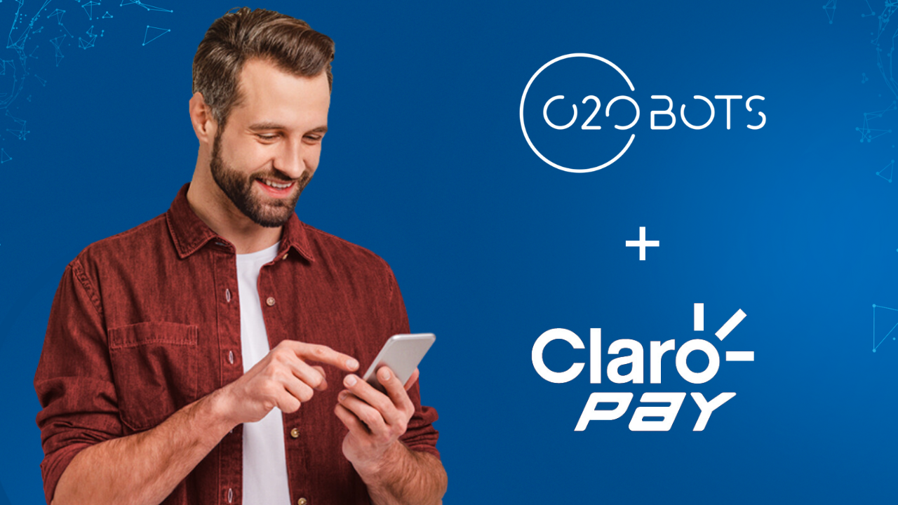 Parceria O2OBOTS e Claro Pay