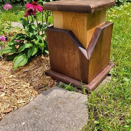 urne funeraire en bios artisanale la deux pieces