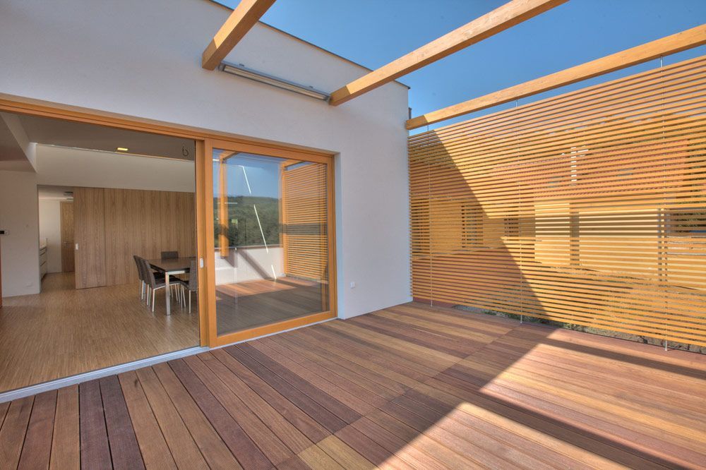 Timber Pool Deck On Modern Home Terrace — Custom Builder in Alstonville, NSW