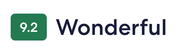 Green 9.2 rating badge next to the word “Wonderful”