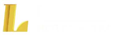 Yellow geometric logo on a white background