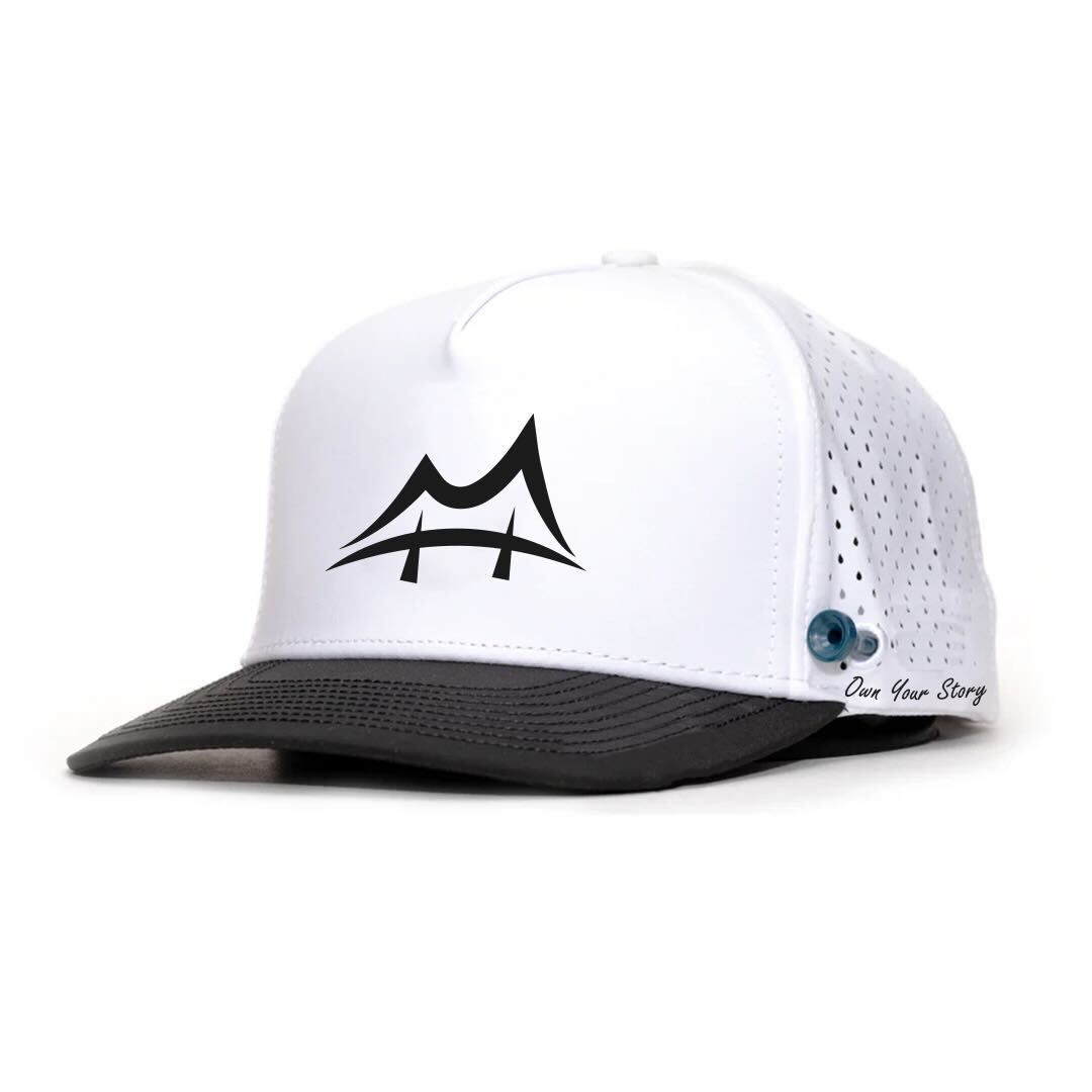 White Moxie Golf Hat w/ NFC Chip