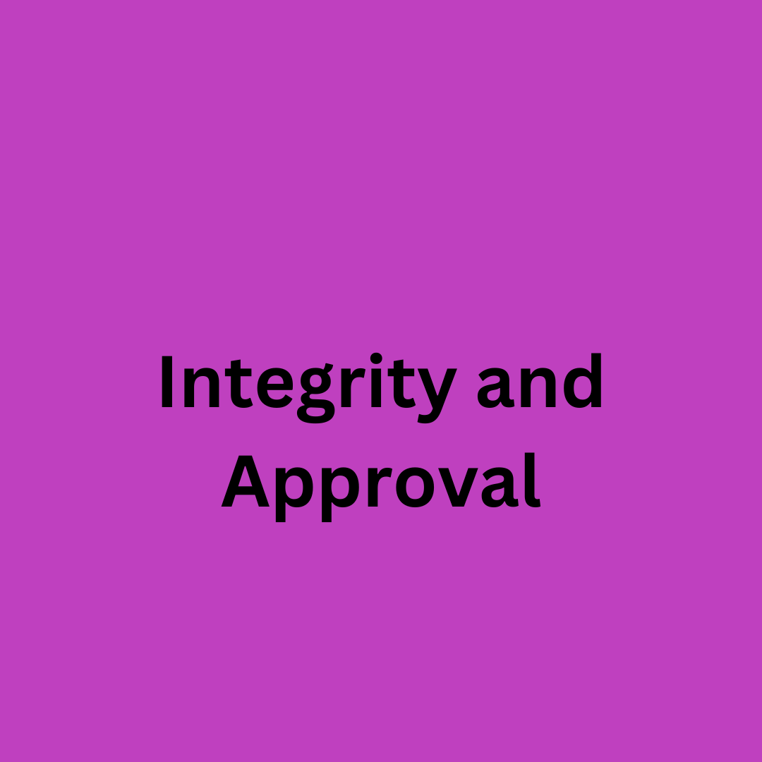 integrity-and-approval