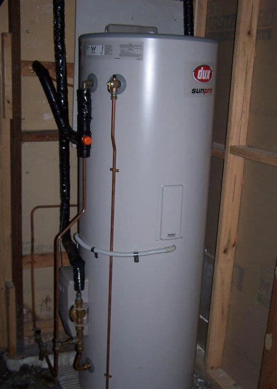 Installed Hot Water System