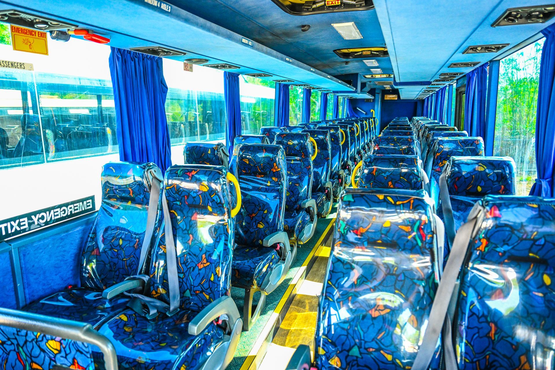 Inside of charter bus - Charter Transport in Darwin, NT