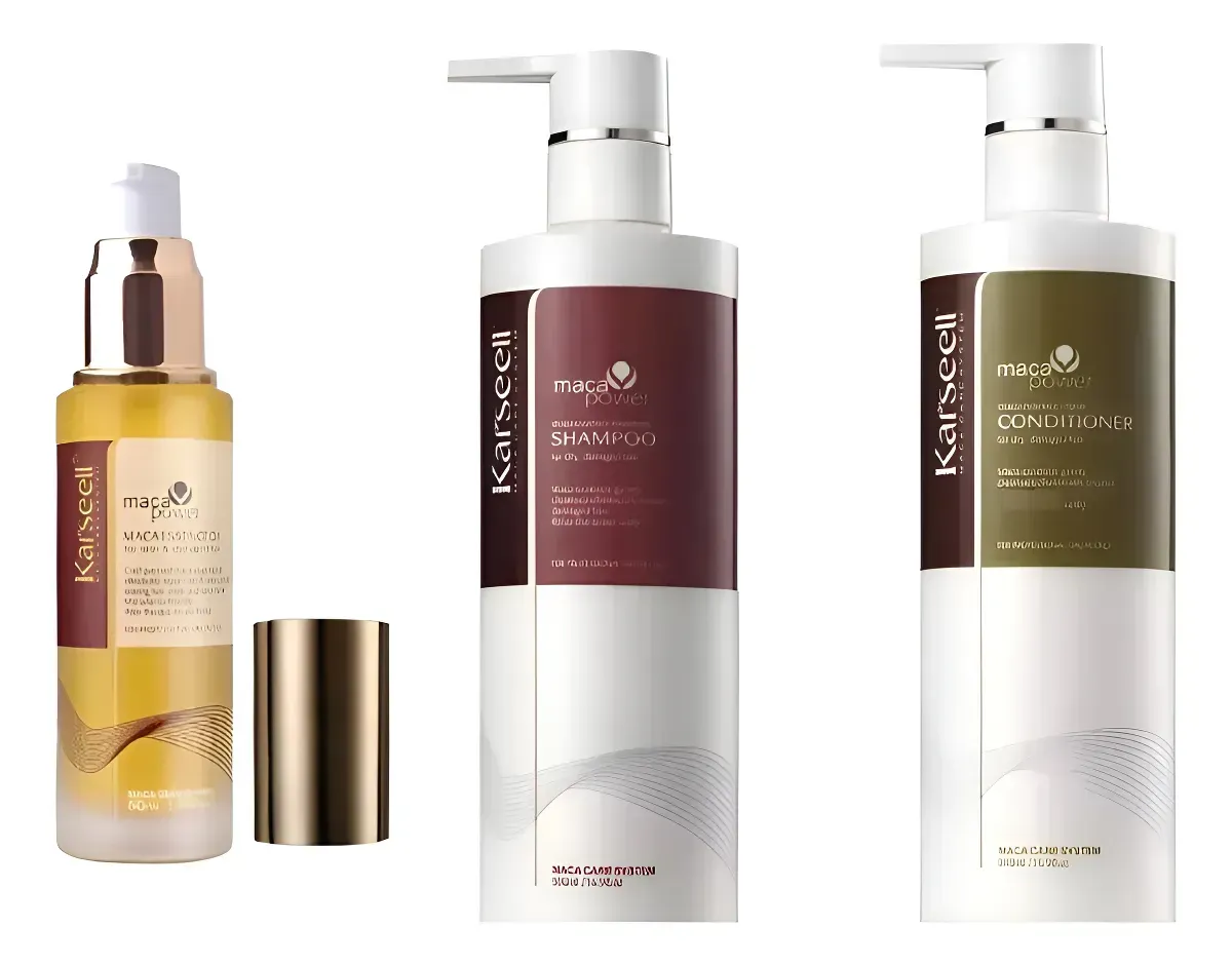 Kit Karseell Shampoo Acondicionador Serum Originales