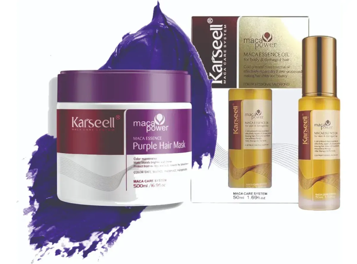 Kit Karseell Máscara Violeta+serum Original