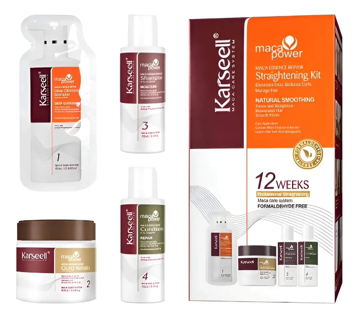 Karseell Kit De Alisado 12 Semanas Profesional Sin Formol