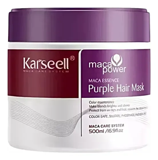 Karseell Maca Power Máscara Matizadora Violeta 100% Original