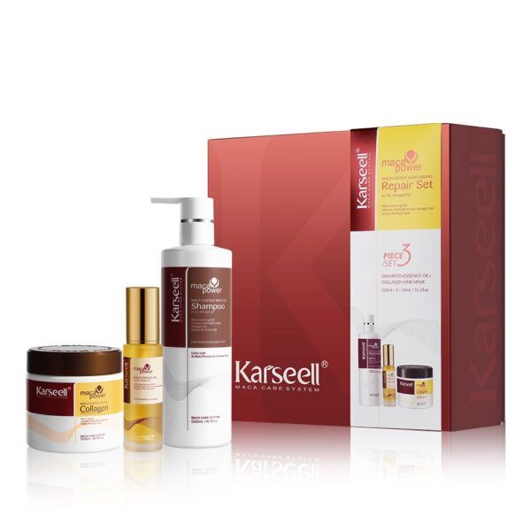 Karseell Maca Power Shampoo,  Oleo Y Máscara