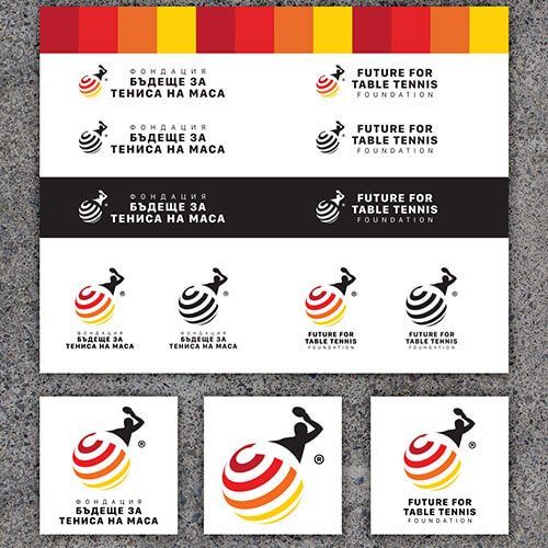 Future For Table Tennis Foundation - Logo design and branding by Petkoff.Design