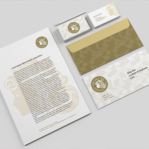 Kelara Spa - Logo design and branding by Petkoff.Design