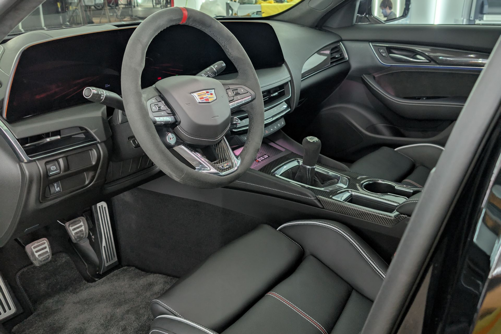 Steaming the interior of car