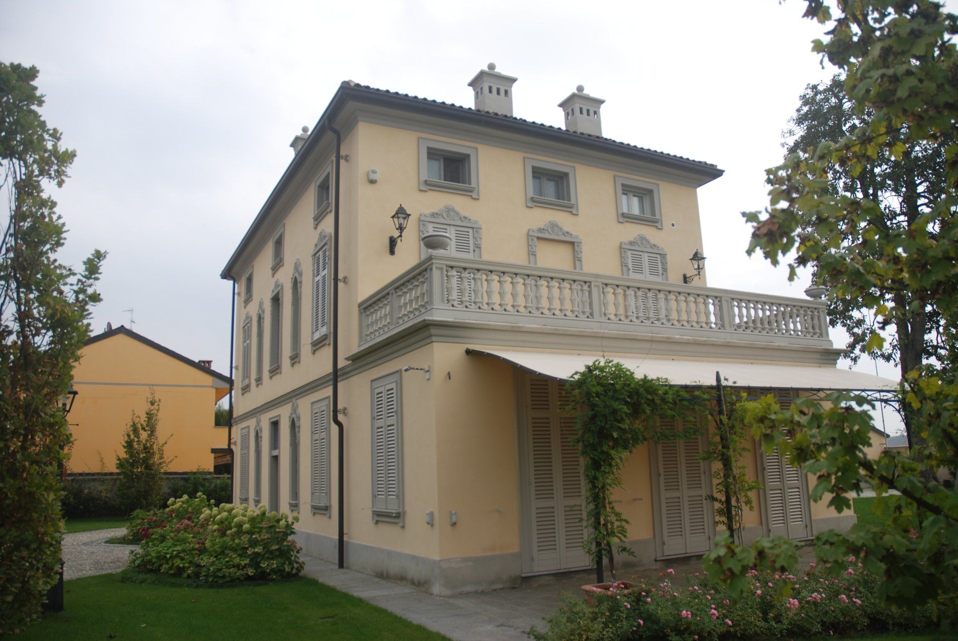 balaustra su modello zona casale monferrato