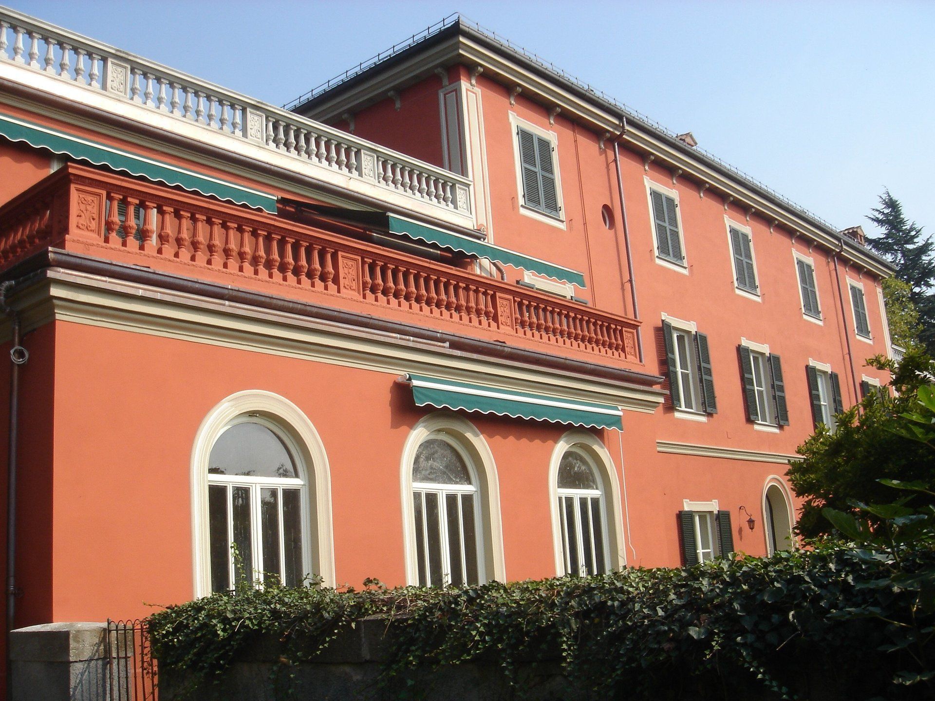 Balaustra su modello villa Brignole - zona Novi Ligure