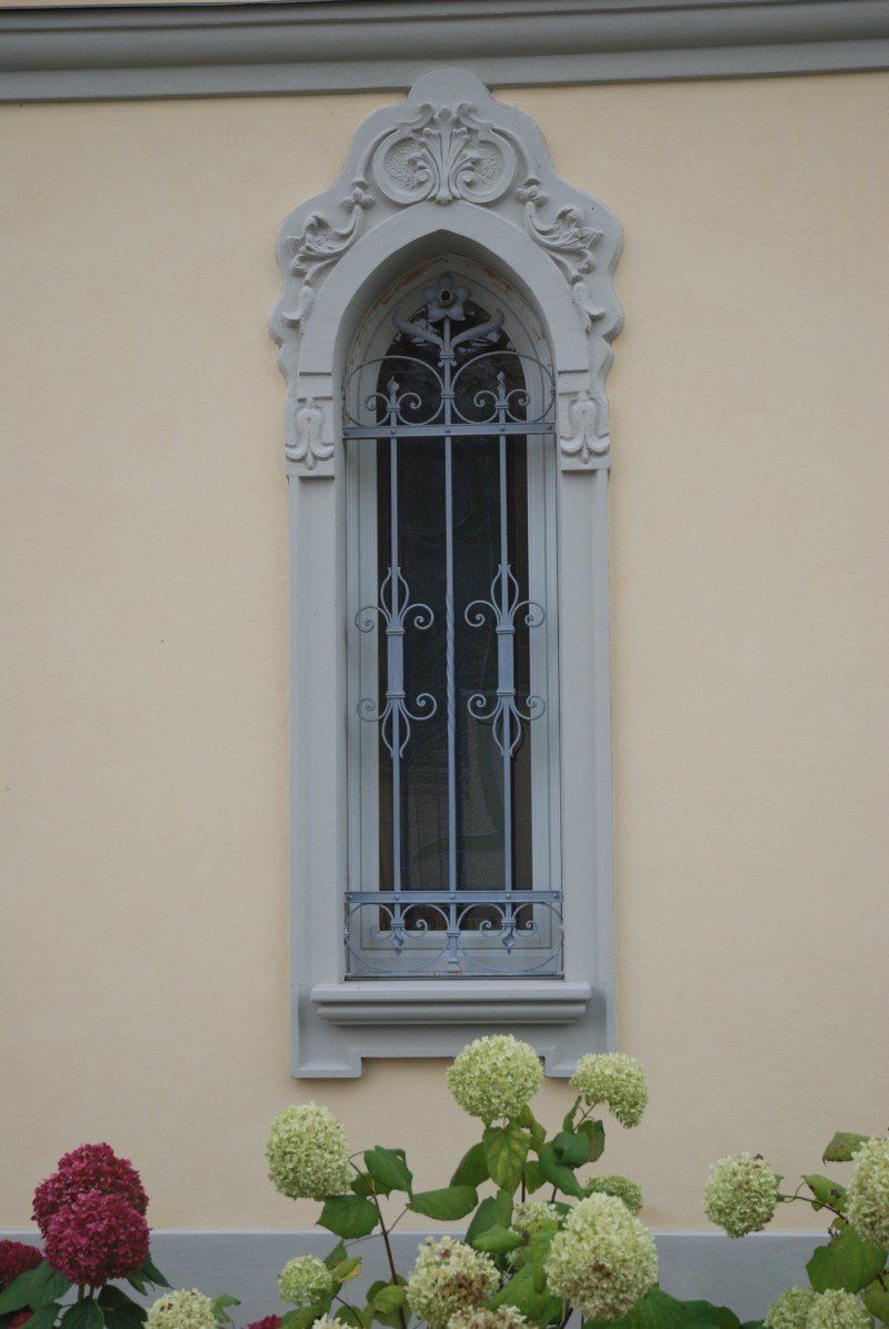 Cornice Modanata per finestre su Modello in c.a. zona Casale Monferrato Villa Privata