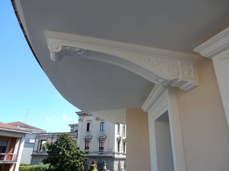 Mensola in cemento armato per balcone