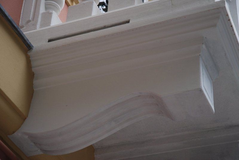 Mensole per balcone su modello passo barsanti Genova