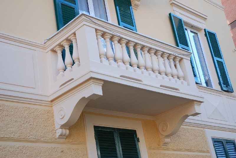 Mensole per balcone su modello Santa Margherita Ligure