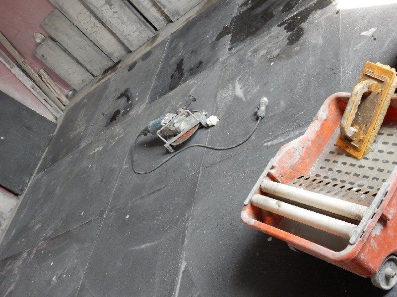 Milano pavimento in graniglia levigata