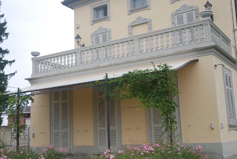 Balaustre villa a Casale Monferrato