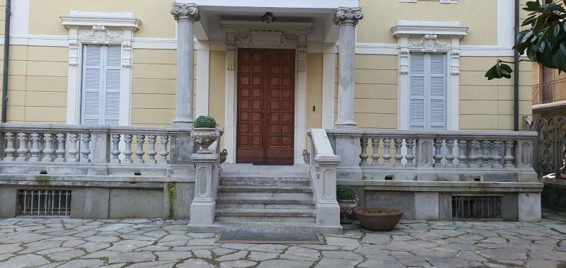 Ingresso villa a Vigevano