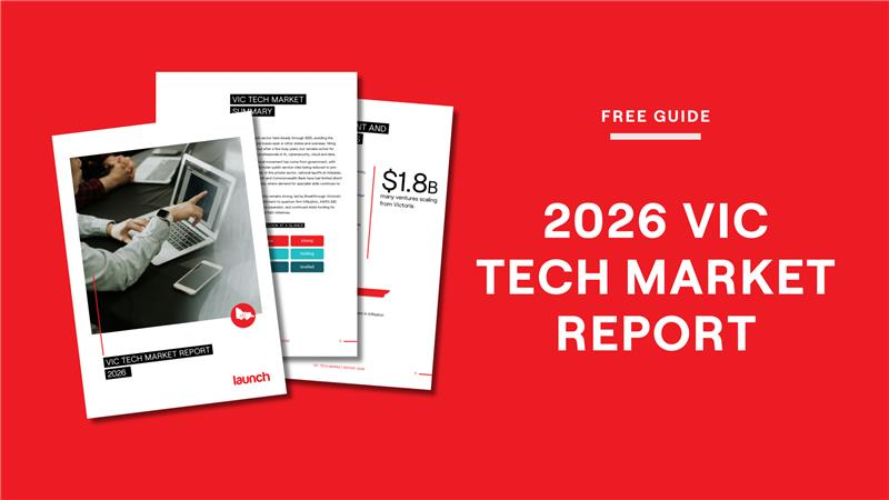 Report cover with documents, hands on laptop. 