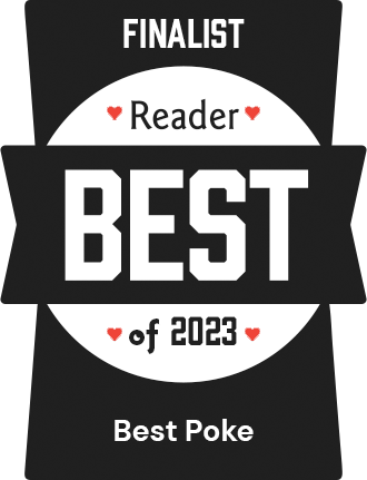 blue pokē | San Diego Reader Best Poke 2023