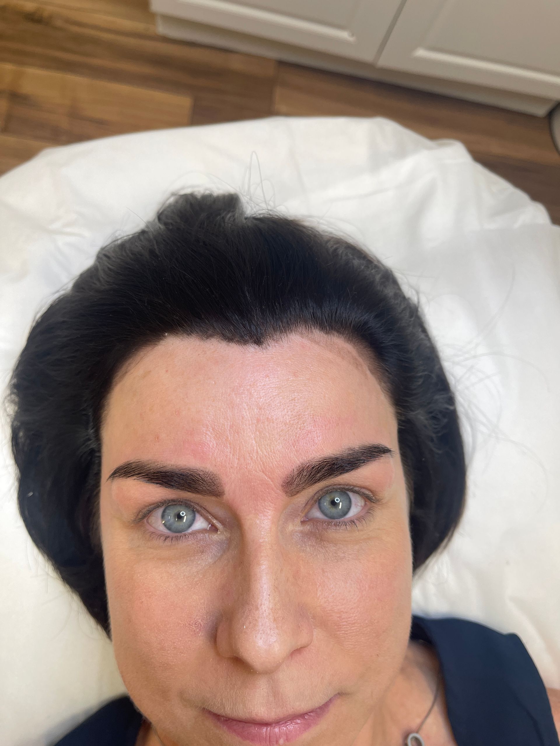 waxing treatment on face