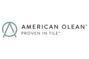 The american clean proven in tile logo is on a white background.