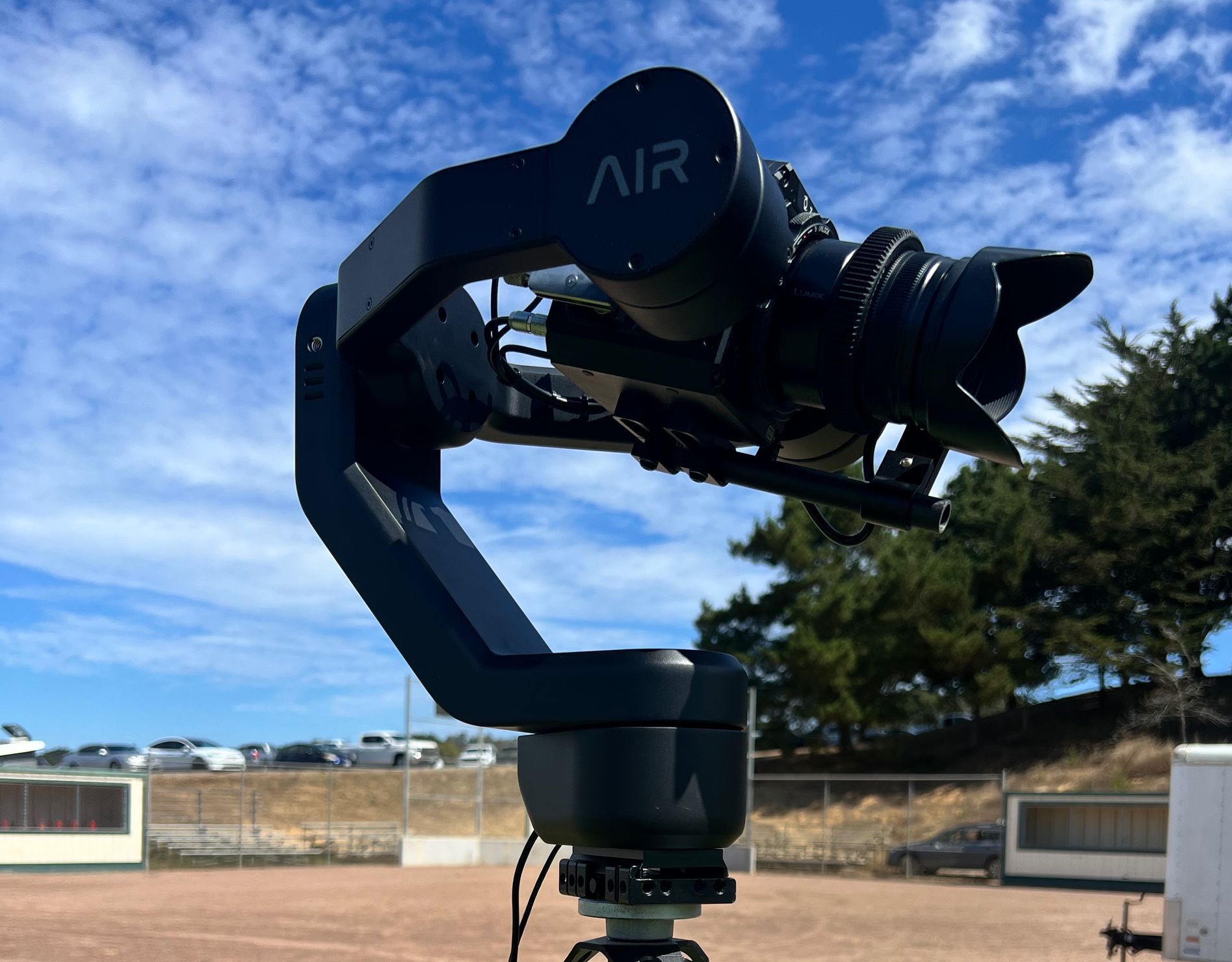 A camera with the word air on it