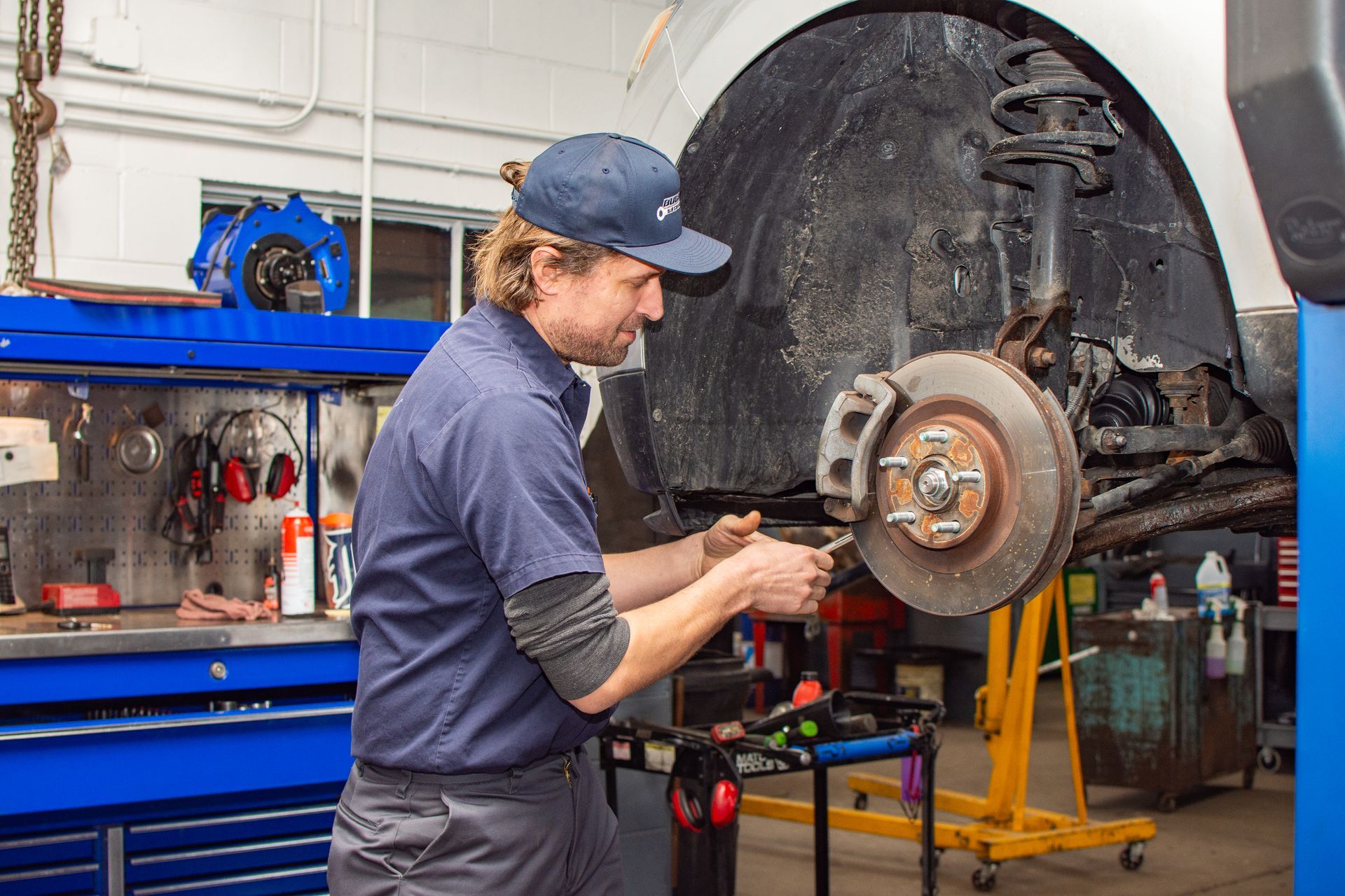 Performing a Brake or Suspension Repair | Bussies Blue Star Automotive