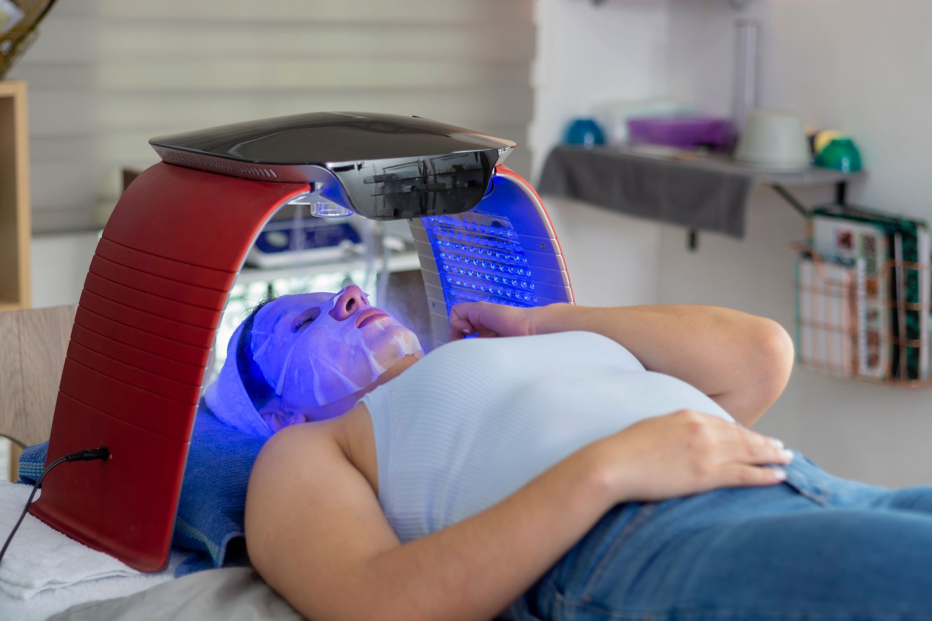 Blue LED Light Therapy – Terrigal, NSW - Anjule Beauty Therapy