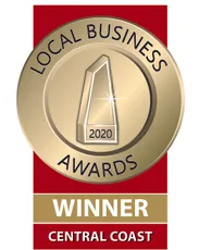 The Logo For The Local Business Awards Is A Winner From The Central Coast – Terrigal, NSW - Anjule Beauty Therapy