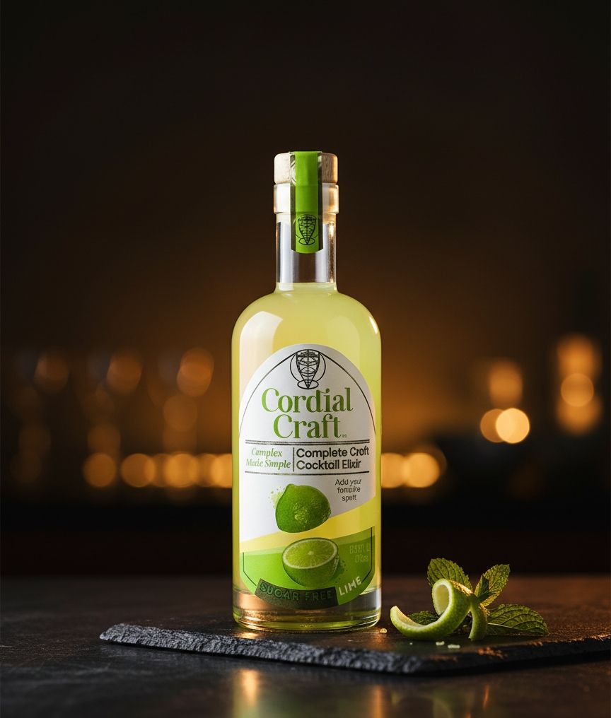 solo shot of skinny cocktail mixer