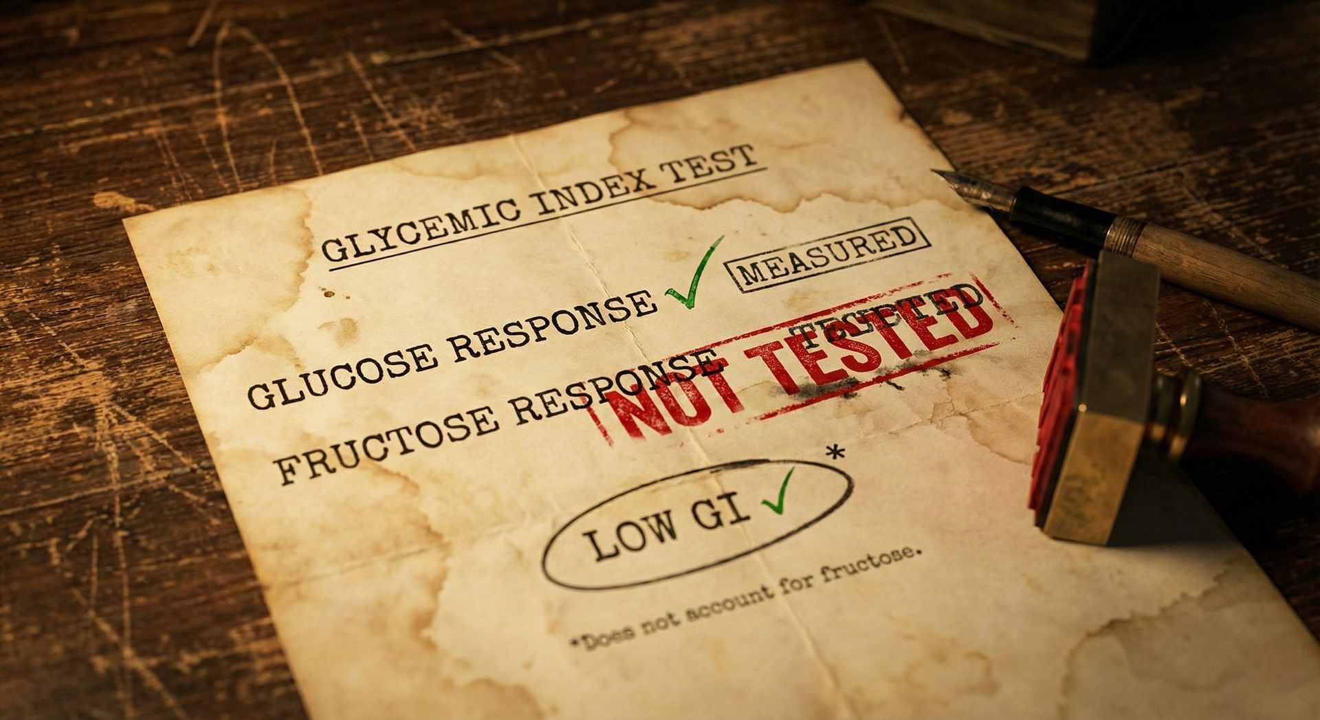 glycemic index shown as a poor health metric