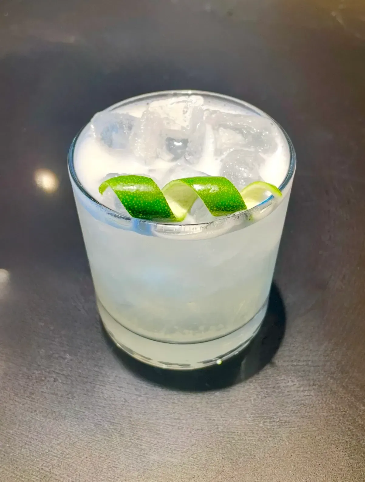 Skinny Margarita made with tequila and Cordial Craft Zero-Sugar Lime