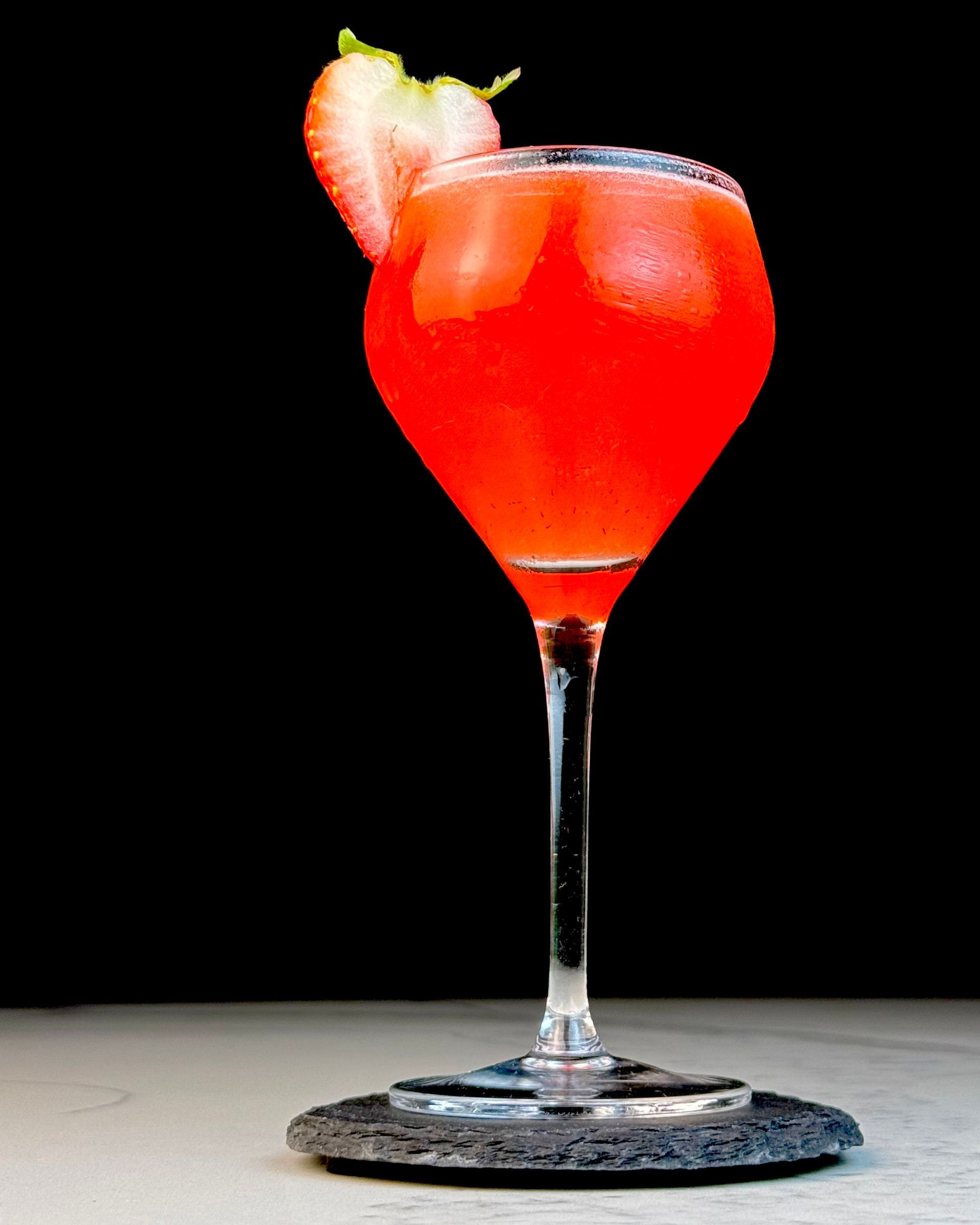 Skinny Strawberry Daiquiri Low Shot
