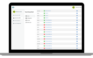 Park scene: bench, tree, and trash can. Gold outline on white.