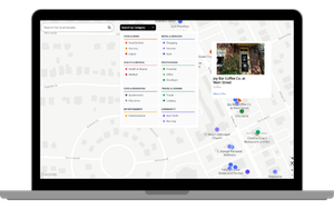 Three stick figure people with a heart symbol, gold outline.