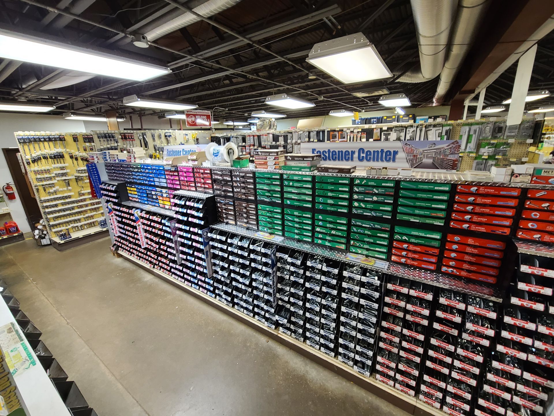 A store filled with lots of shelves and boxes.